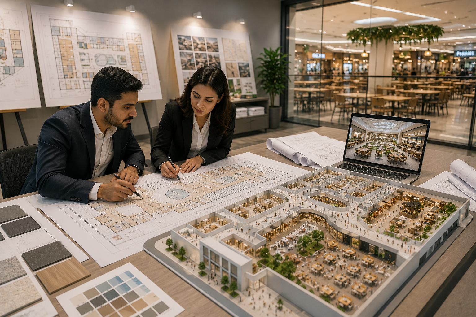 Floor Planning & Food Court Planning
